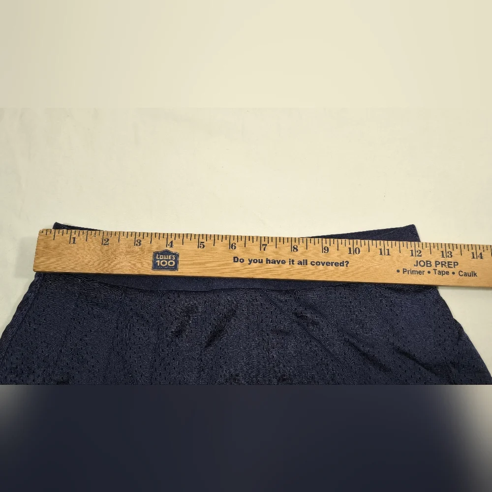 Victoria’s Secret PINK Pleated Mesh Tennis Skort Medium Navy Blue NWOT